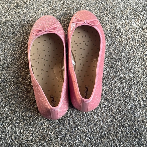 Cat & Jack Shoes Pink Glitter Cat And Jack Shoes Flats Poshmark